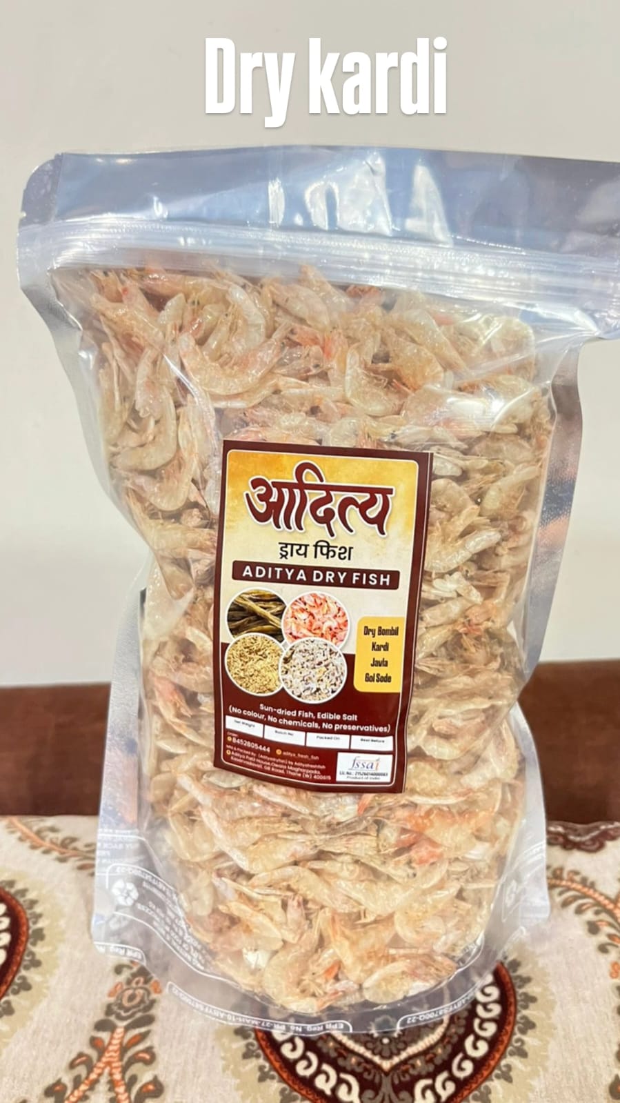  250g Dry Kardi – Clean, Flavorful & Authentic Coastal Taste | Free Home Delivery