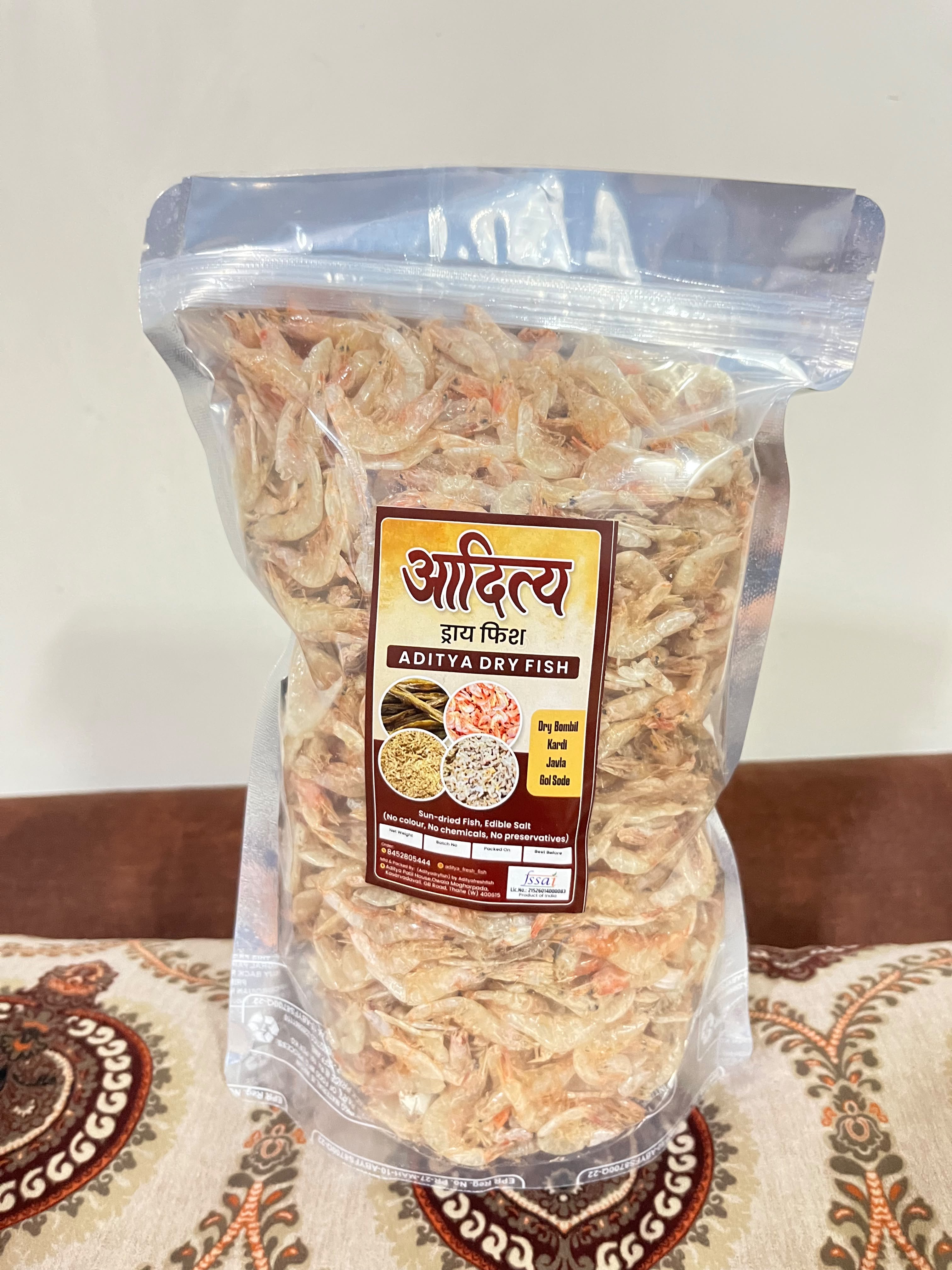 500g Dry Kardi (Tiny Prawns)